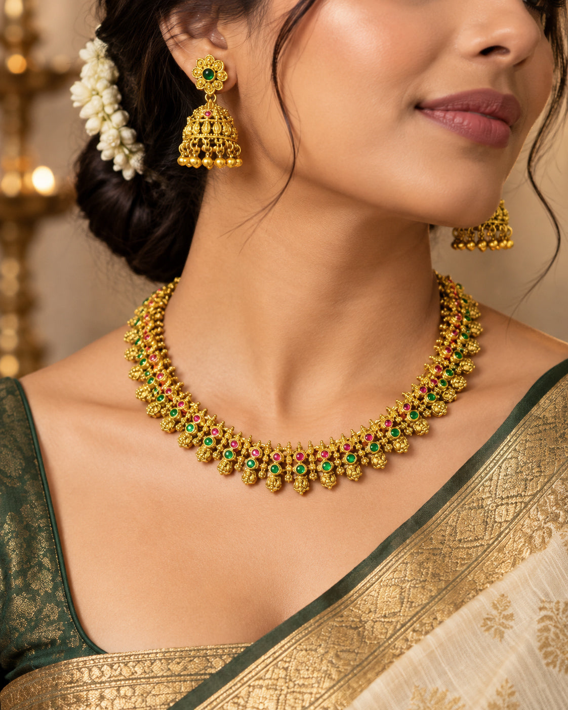 Kemp Temple Necklace Set