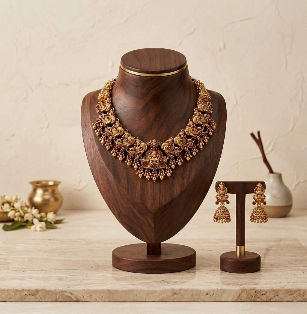 Lakshmi Temple Jewelry Set