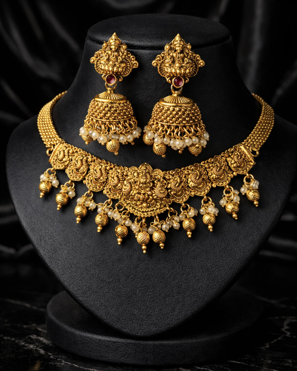 Divine Lakshmi Temple Choker (#074)