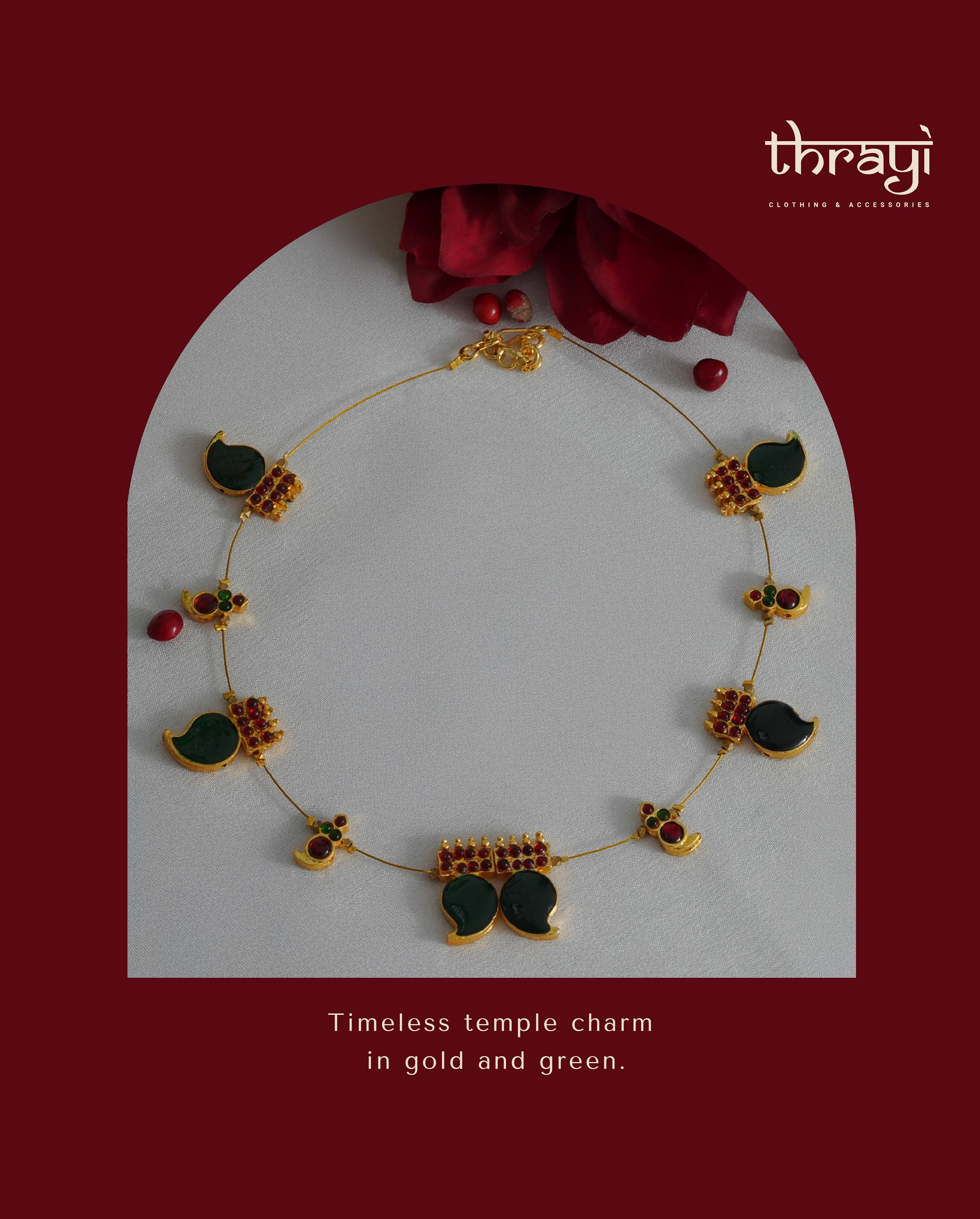 Invisible Mango Necklace (#003)