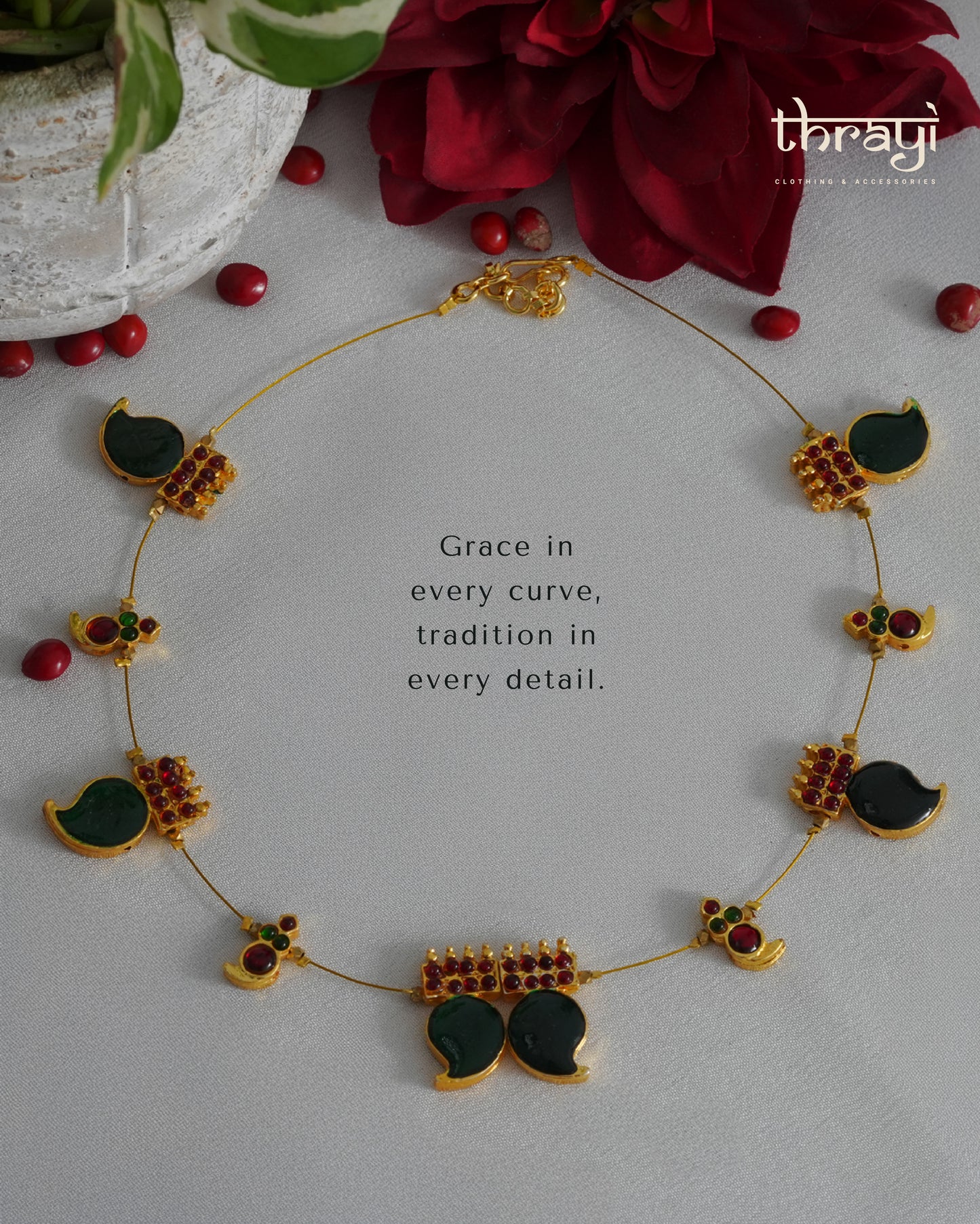 Invisible Mango Necklace (#003)