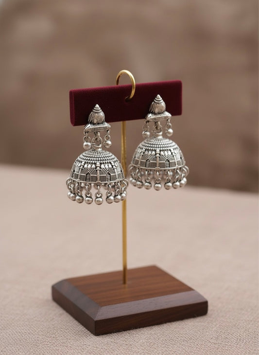 Thrayi Oxidised Jhumka (#040)