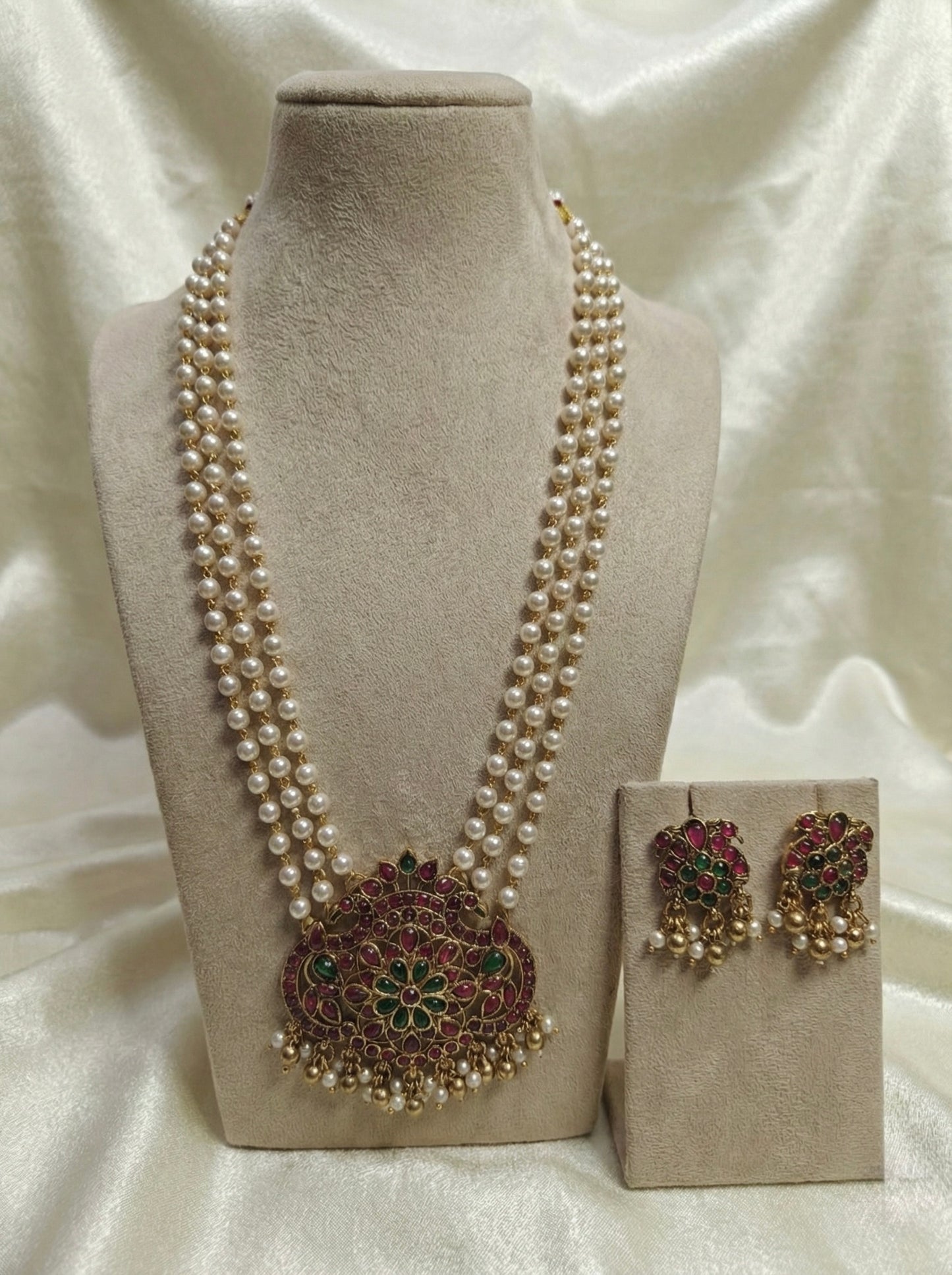 Pearl Haram with Kemp Stone Pendant (#052)