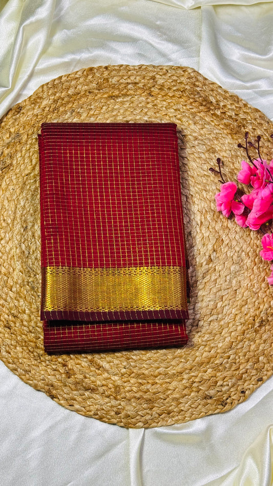 Elegant Red Kasavu Saree