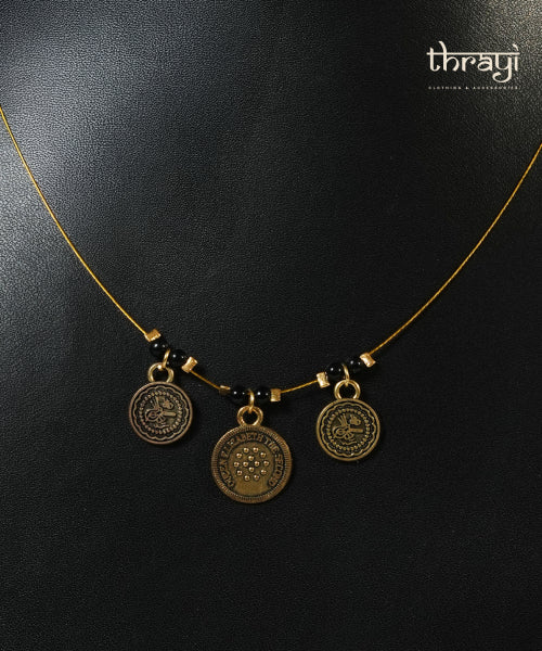 Invisible Coin mangalsutra (#012)