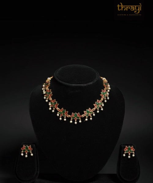 Lotus Kemp Necklace Set (#022)